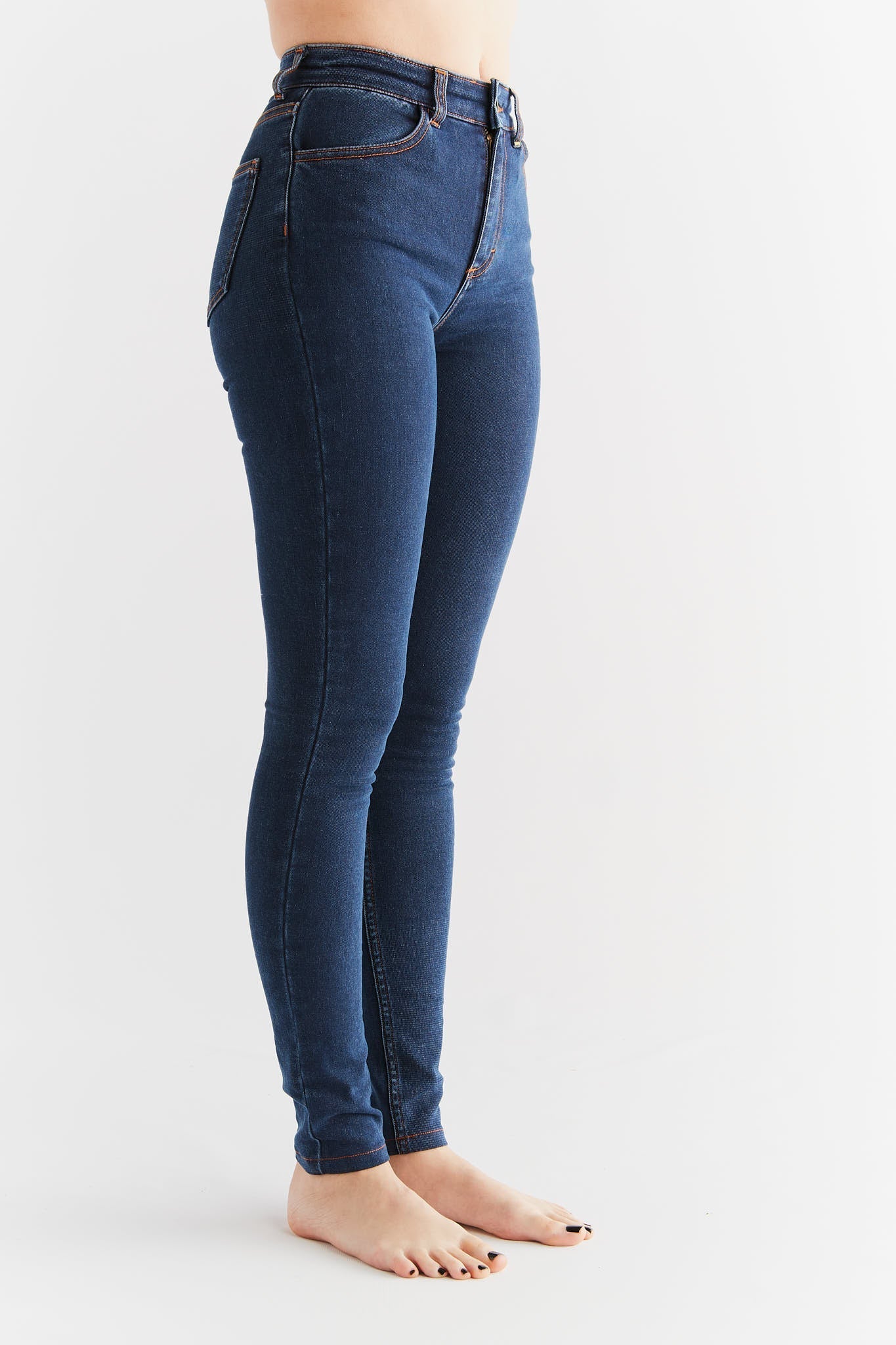WD1026-237 | Damen Warm Skinny Fit - Colony Blue