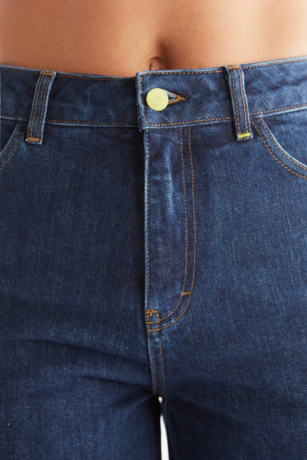 WE1009-231 | Damen Wide Leg Jeans - Lapis Blue