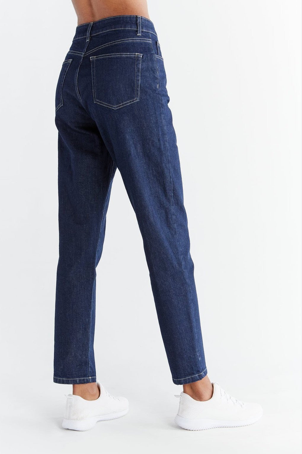 WN1009-215 | Damen Mom Fit - Dark Slate Blue