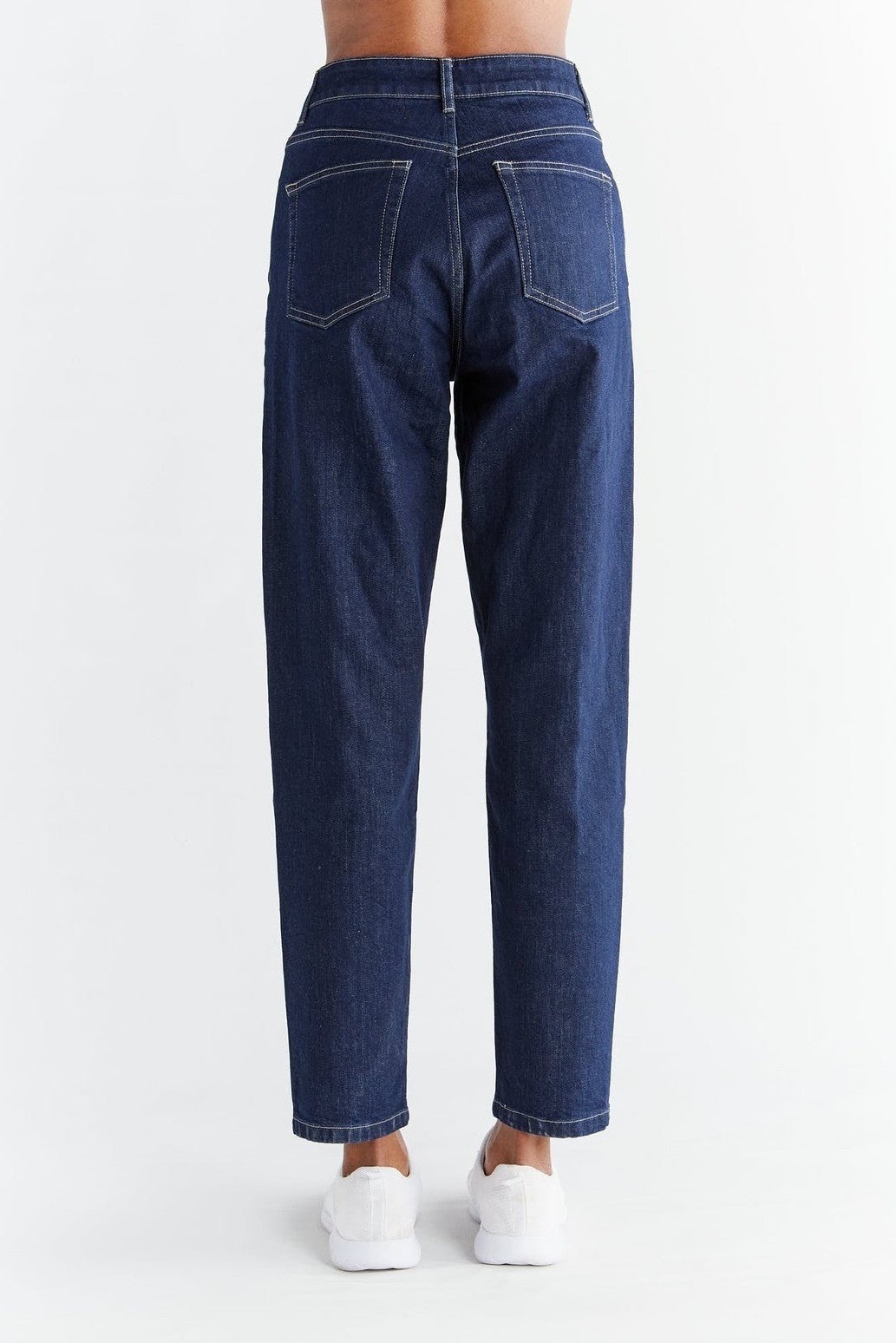 WN1009-215 | Damen Mom Fit - Dark Slate Blue