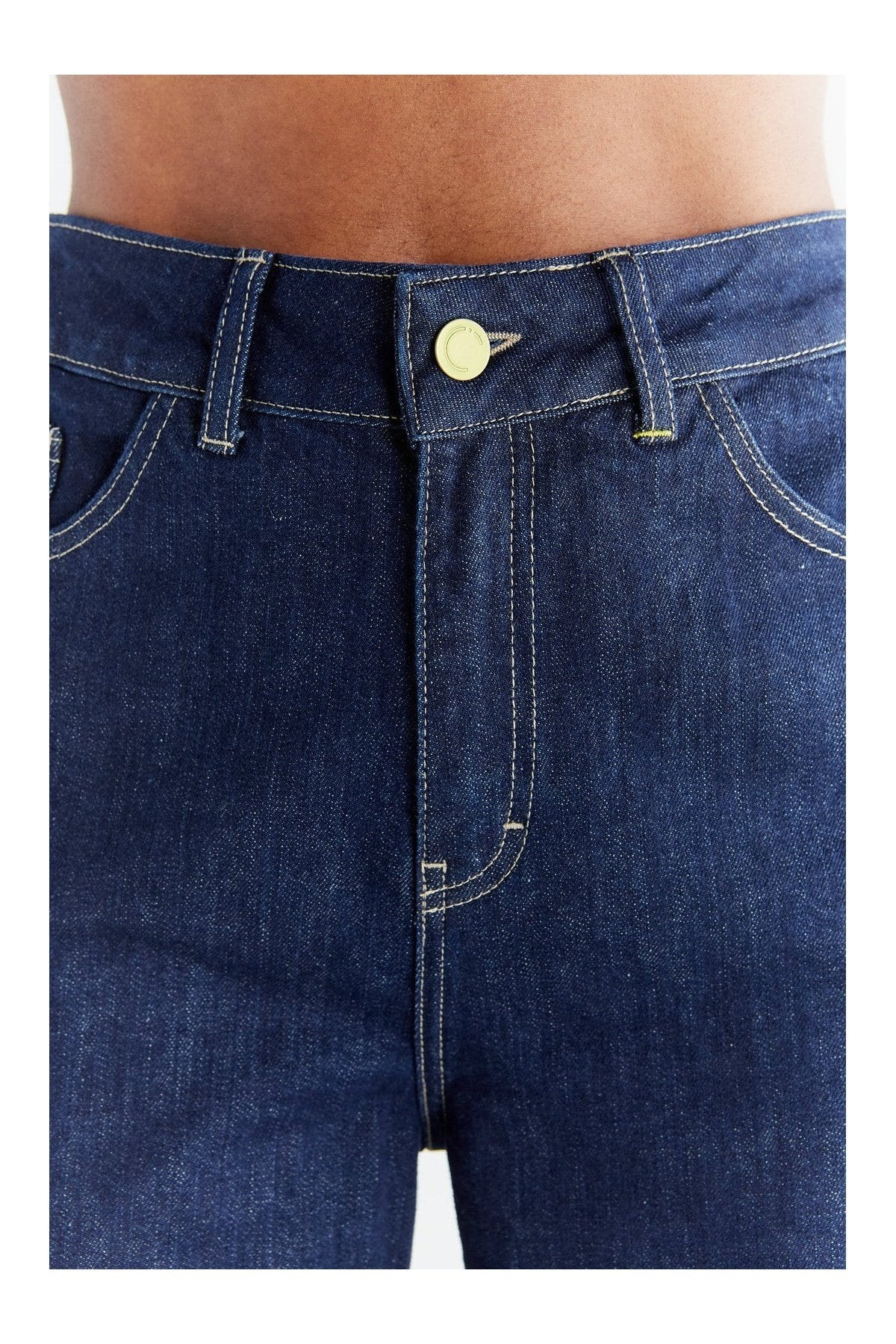 WN1009-215 | Damen Mom Fit - Dark Slate Blue