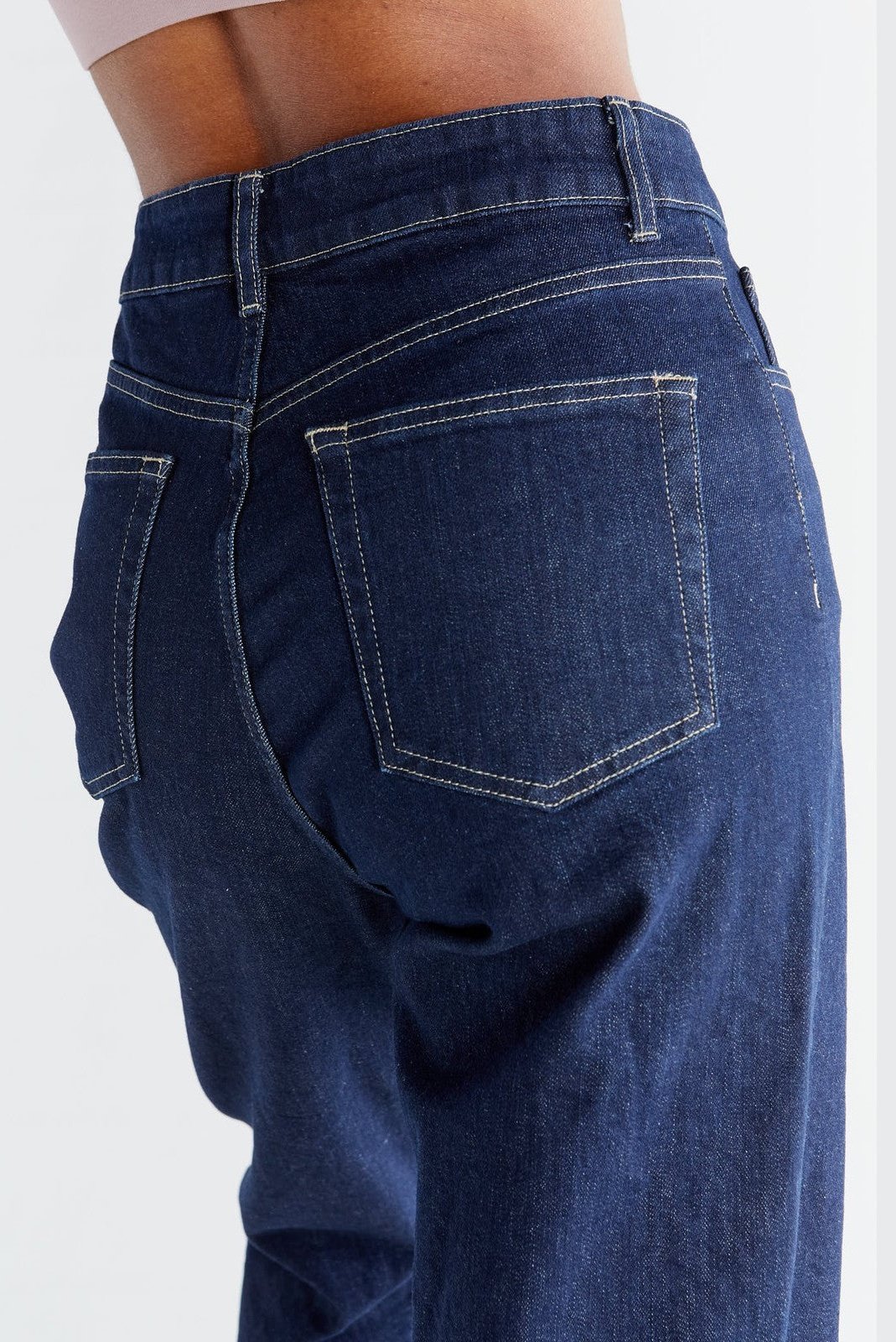 WN1009-215 | Damen Mom Fit - Dark Slate Blue