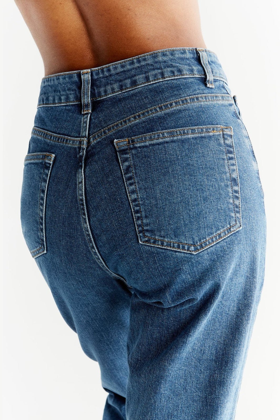 WN1009-231 | Damen Mom Fit - Lapis Blue