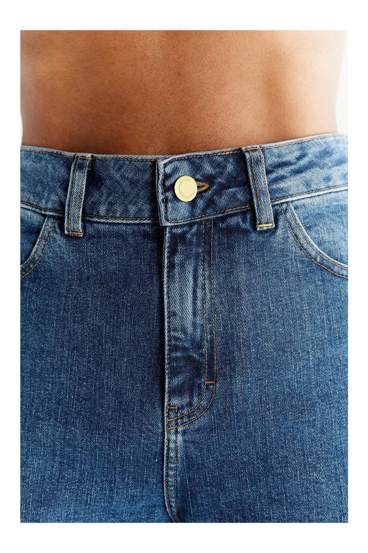 WN1009-231 | Damen Mom Fit - Lapis Blue