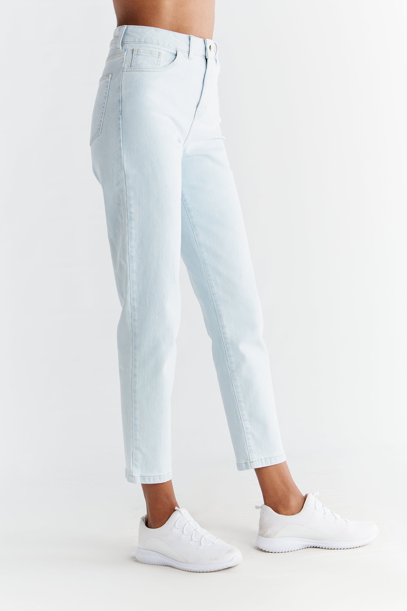 WN1009-347 | Damen Mom Fit - Ice Blue