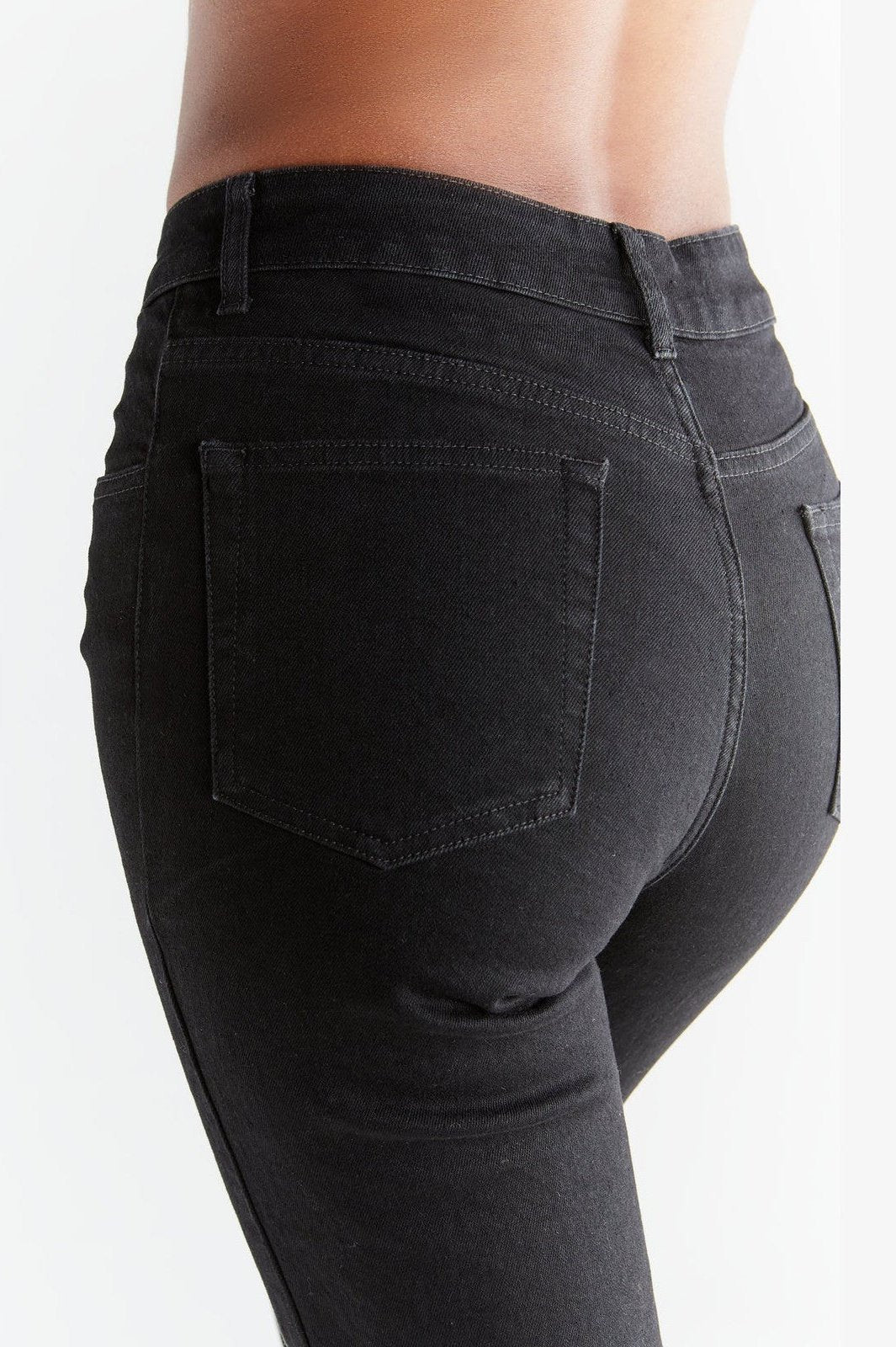 WQ1010-104 | Damen Straight Fit - Coal Black