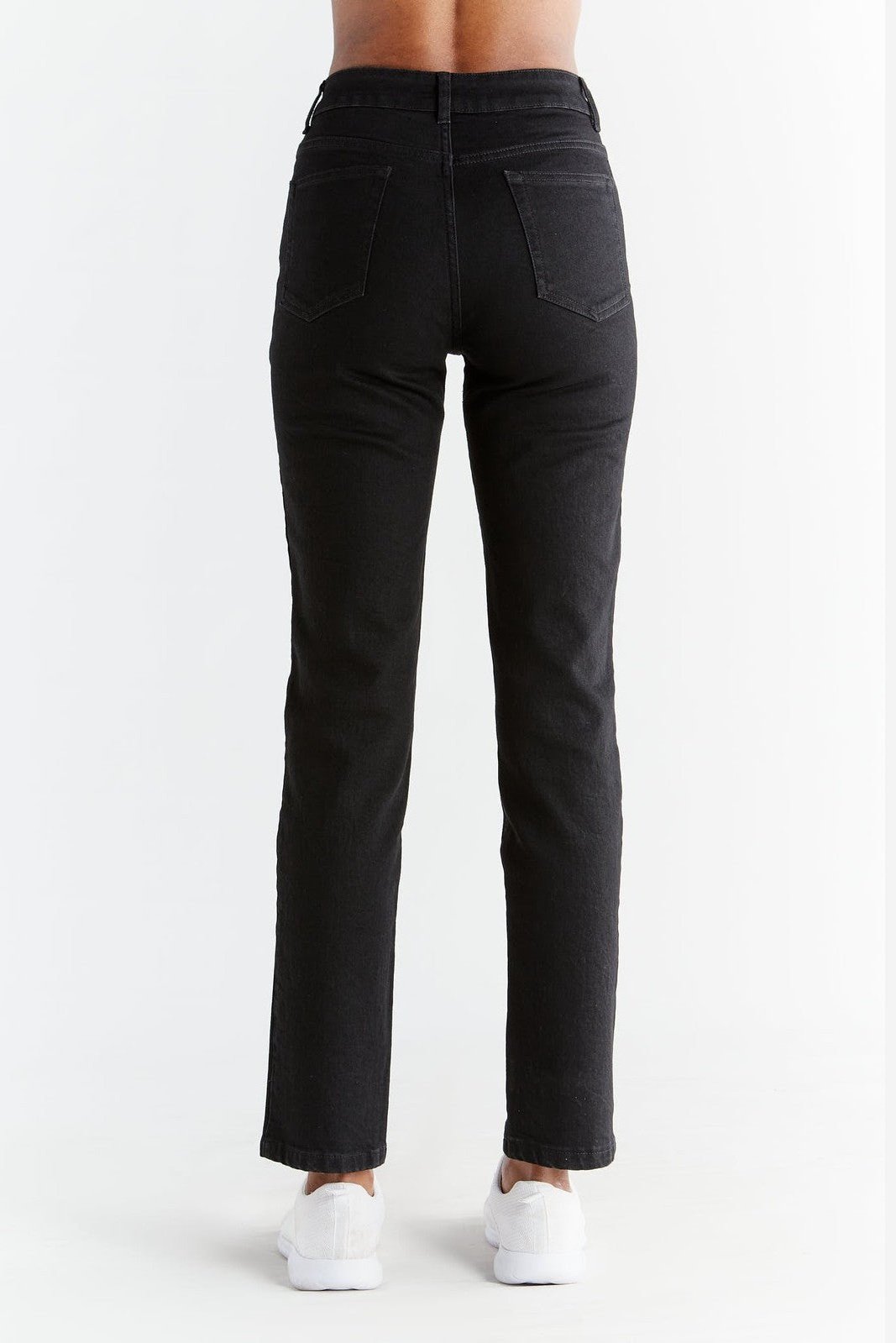 WQ1010-104 | Damen Straight Fit - Coal Black