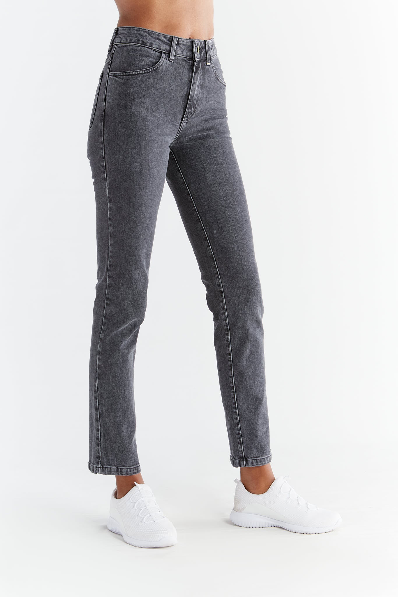 WQ1010-151 | Damen Straight Fit - Ash Gray