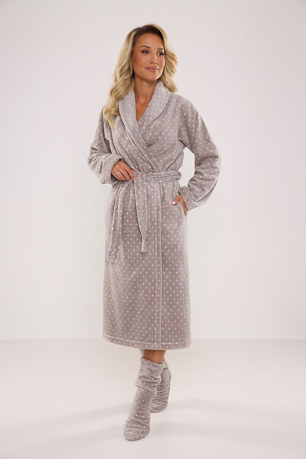 Bathrobe model 187087 De Lafense