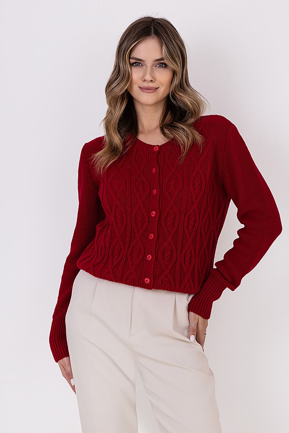 Cardigan model 187266 MKM