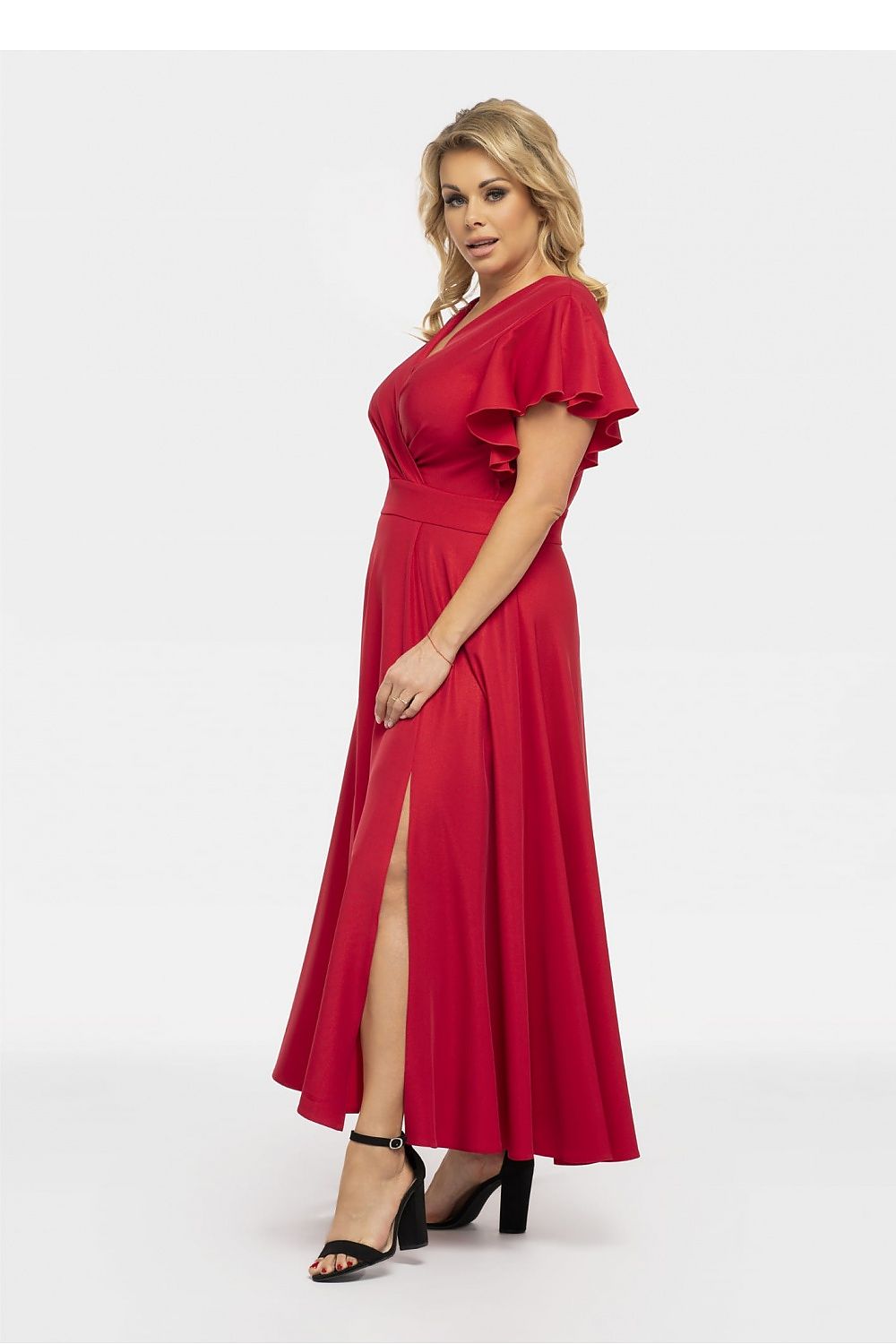 Plus size dress model 190941 Karko