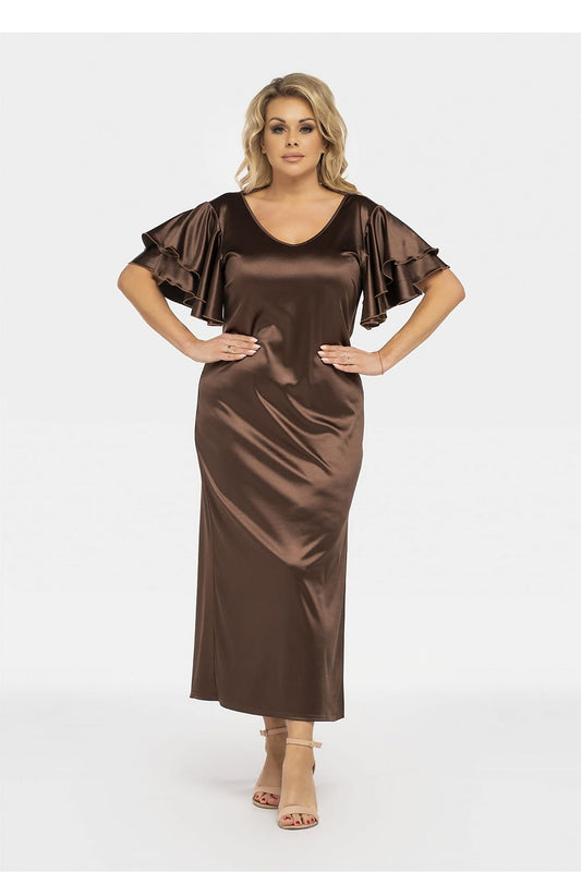 Plus size dress model 190948 Karko
