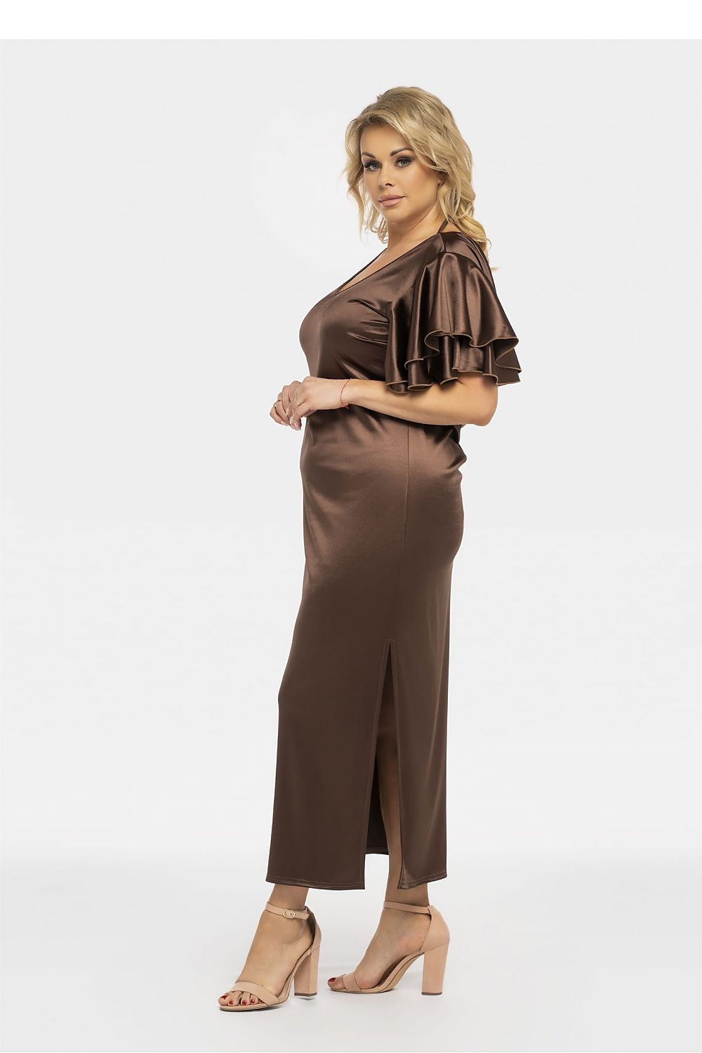 Plus size dress model 190948 Karko