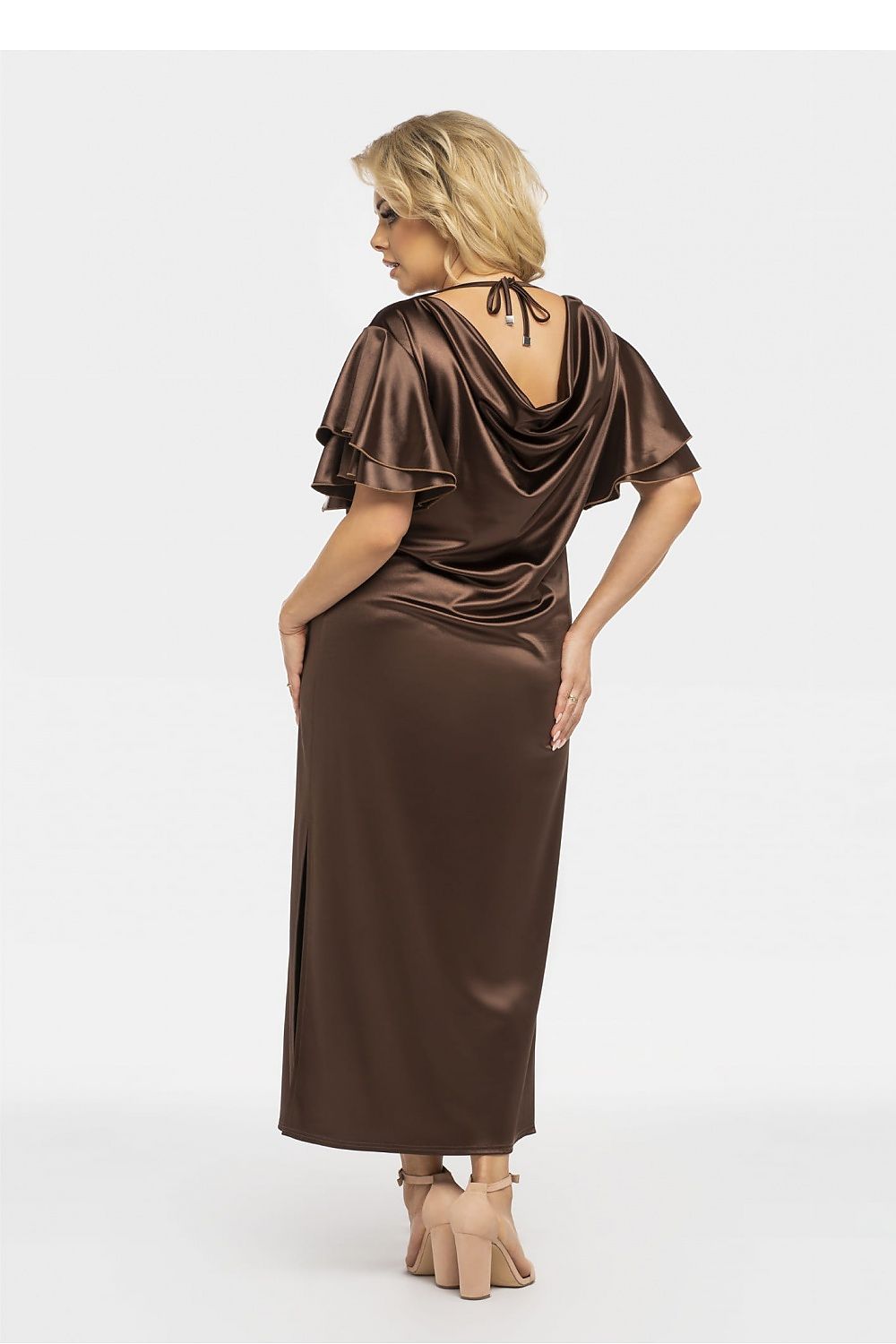 Plus size dress model 190948 Karko