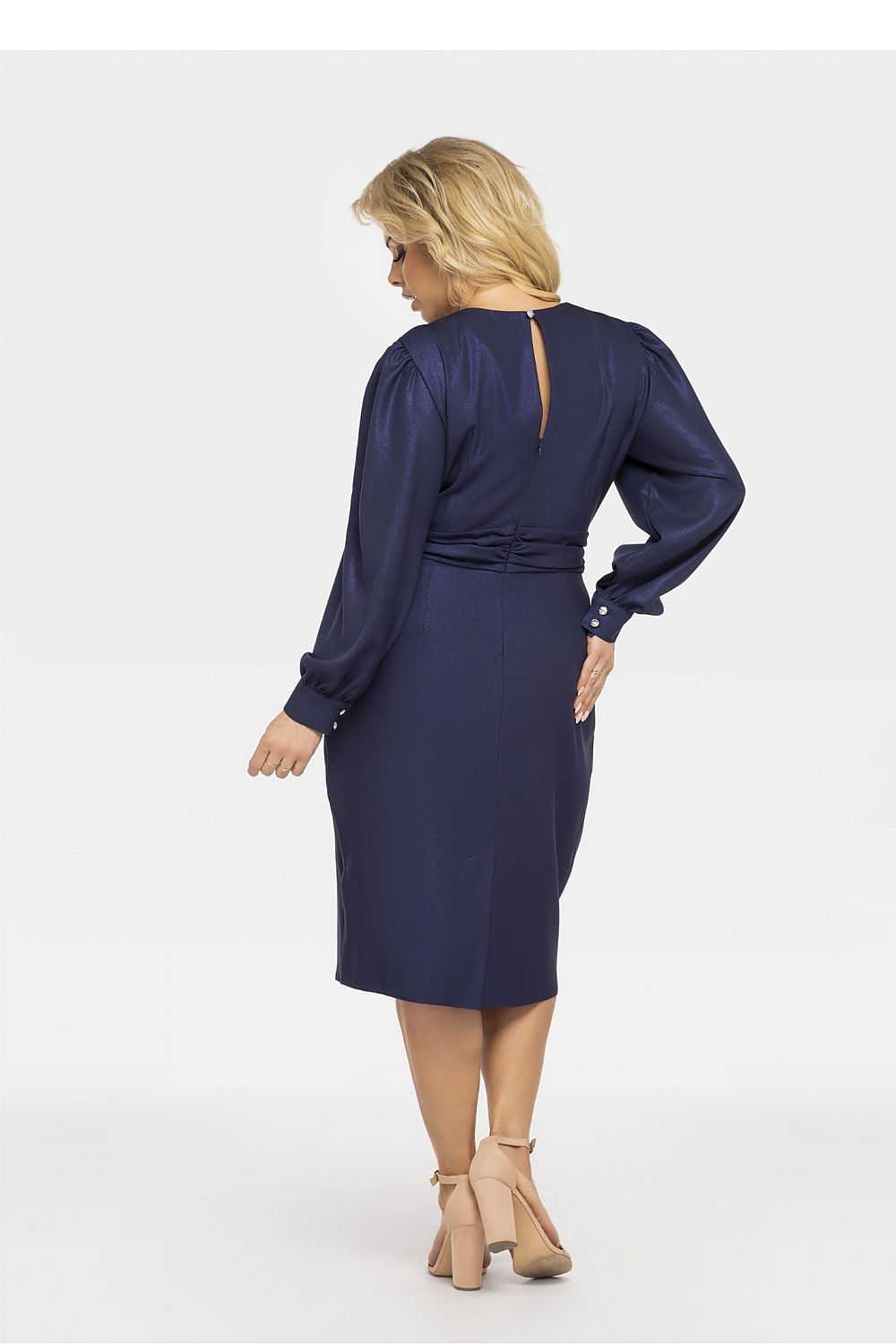 Plus size dress model 190956 Karko