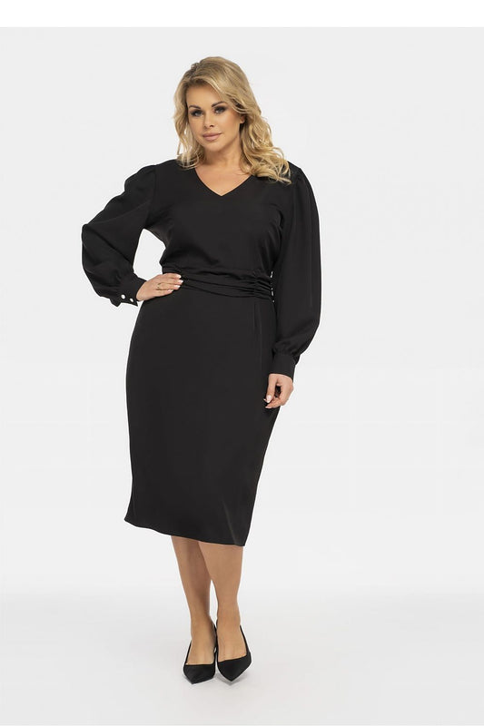 Plus size dress model 190958 Karko