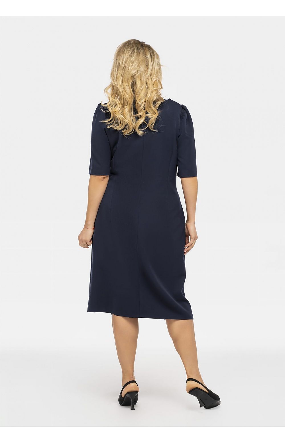 Plus size dress model 191374 Karko