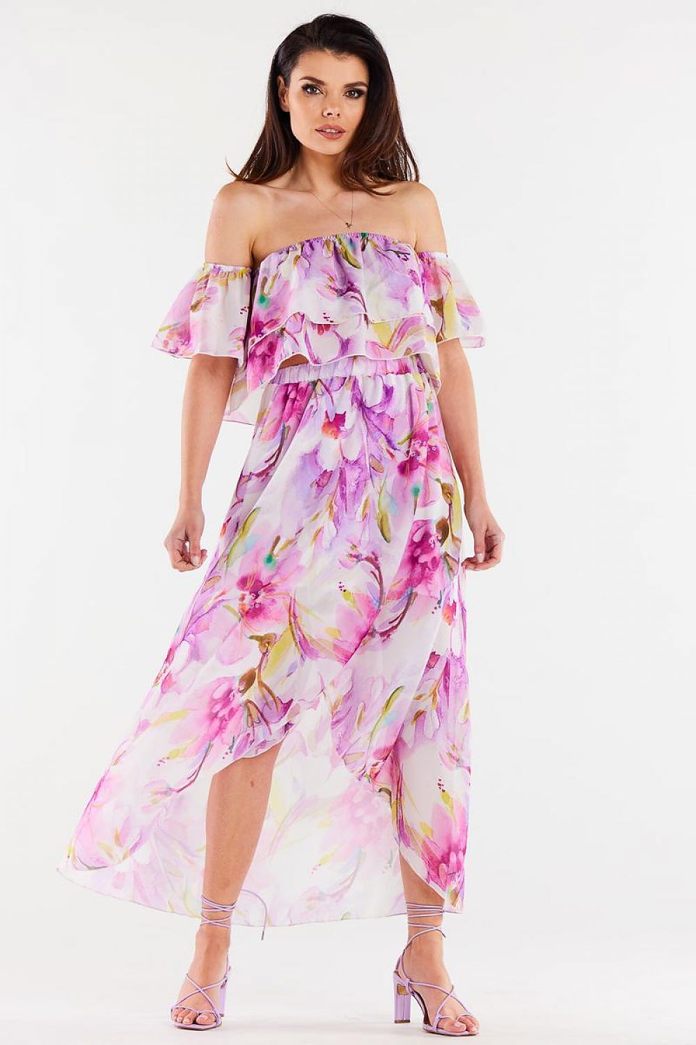 Long skirt model 196620 awama