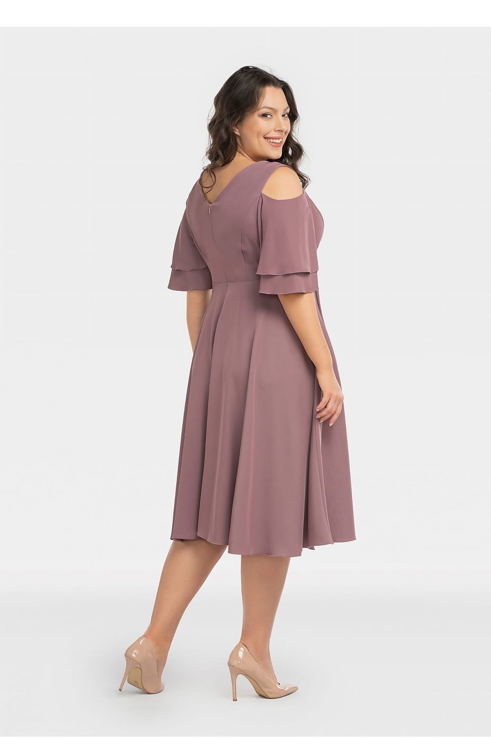Plus size dress model 198329 Karko