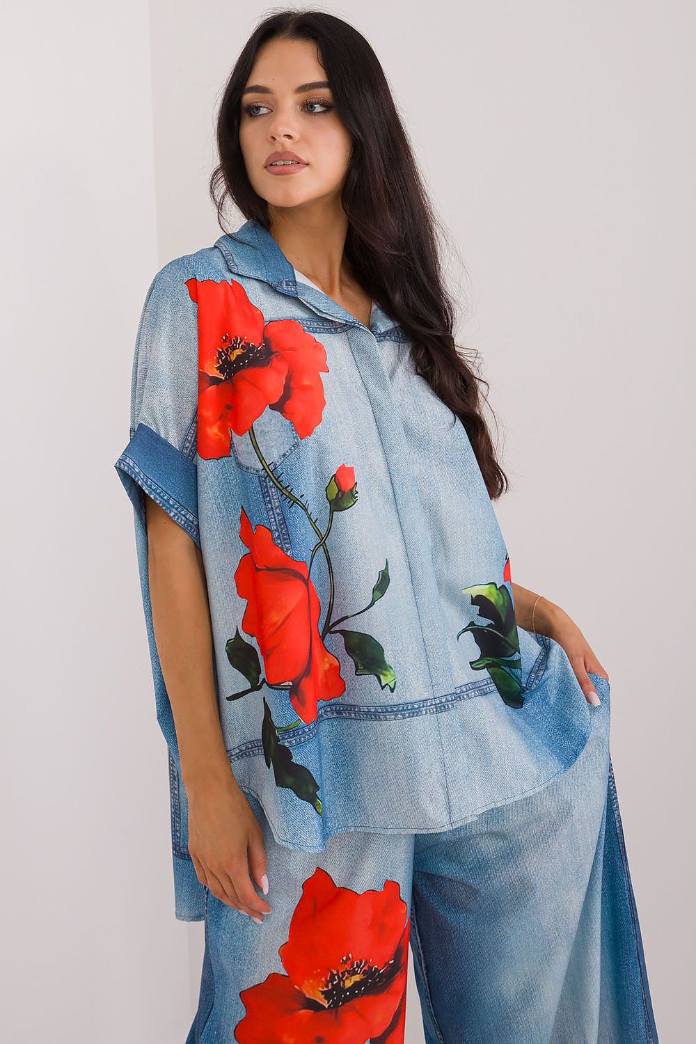 Short sleeve shirt model 198387 Italy Moda