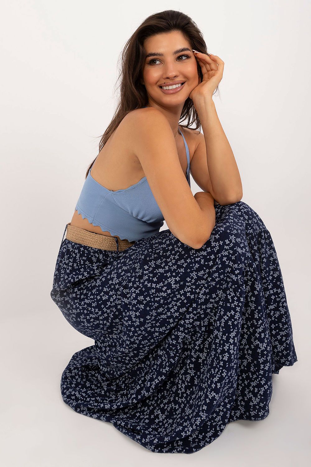 Long skirt model 198927 Italy Moda