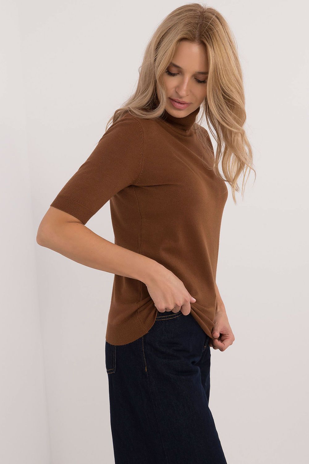  Short sleeve sweater model 200222 Factory Price 