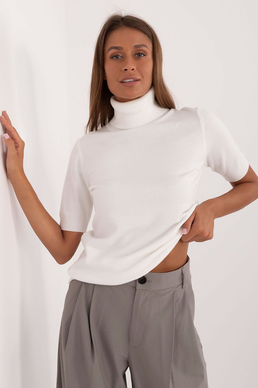  Short sleeve sweater model 200400 Factory Price 