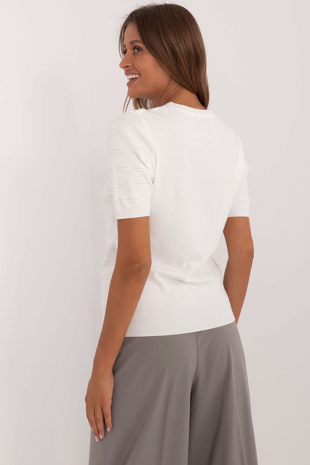  Short sleeve sweater model 200410 Factory Price 
