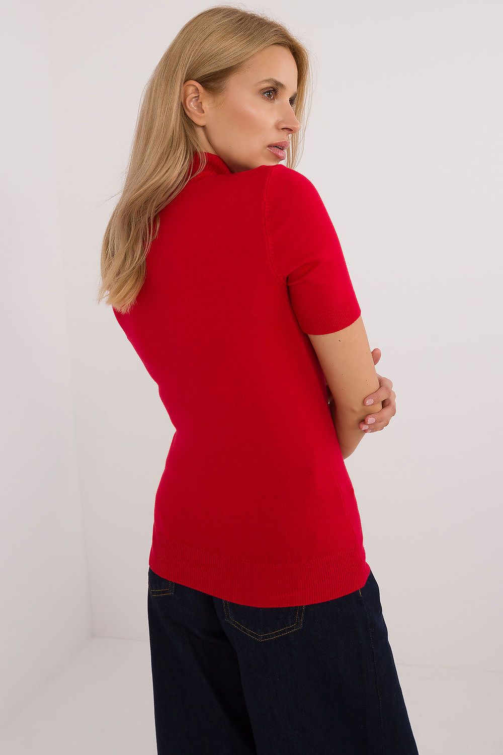  Short sleeve sweater model 200425 Factory Price 