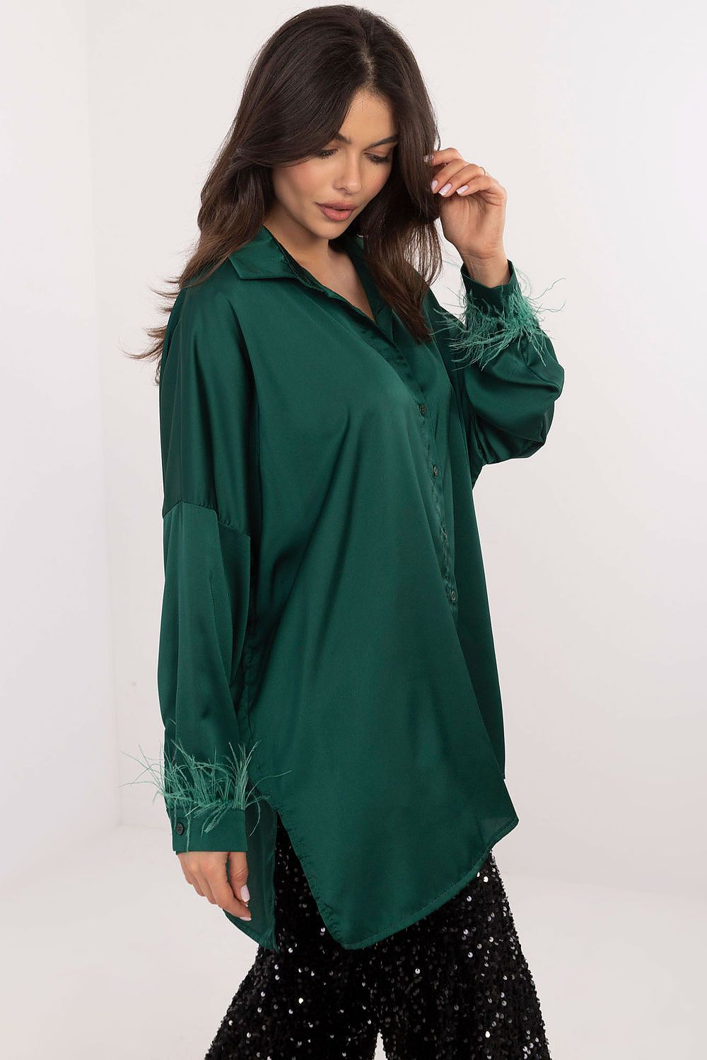 Long sleeve shirt model 203105 Italy Moda