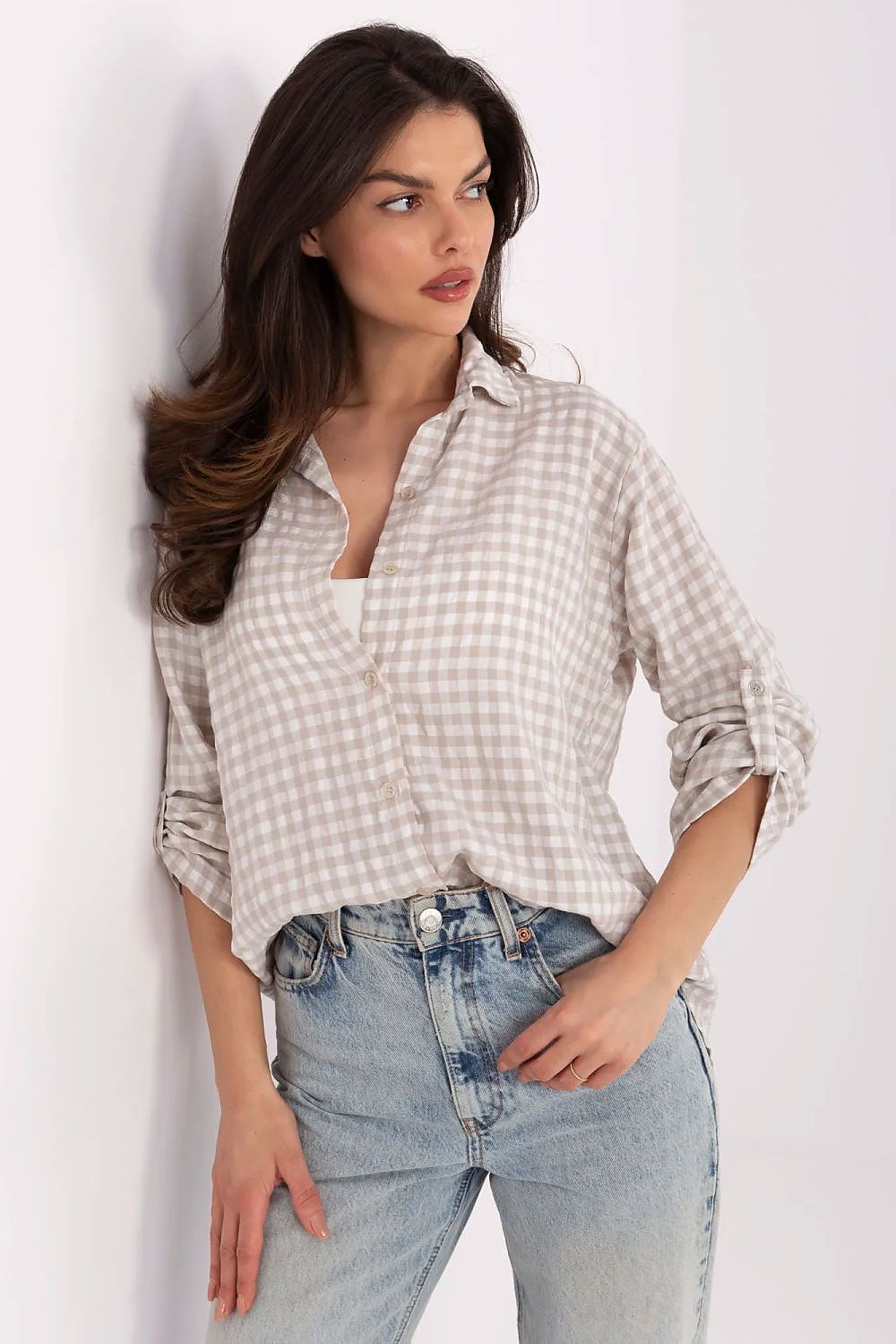  Long sleeve shirt model 210003 Italy Moda 