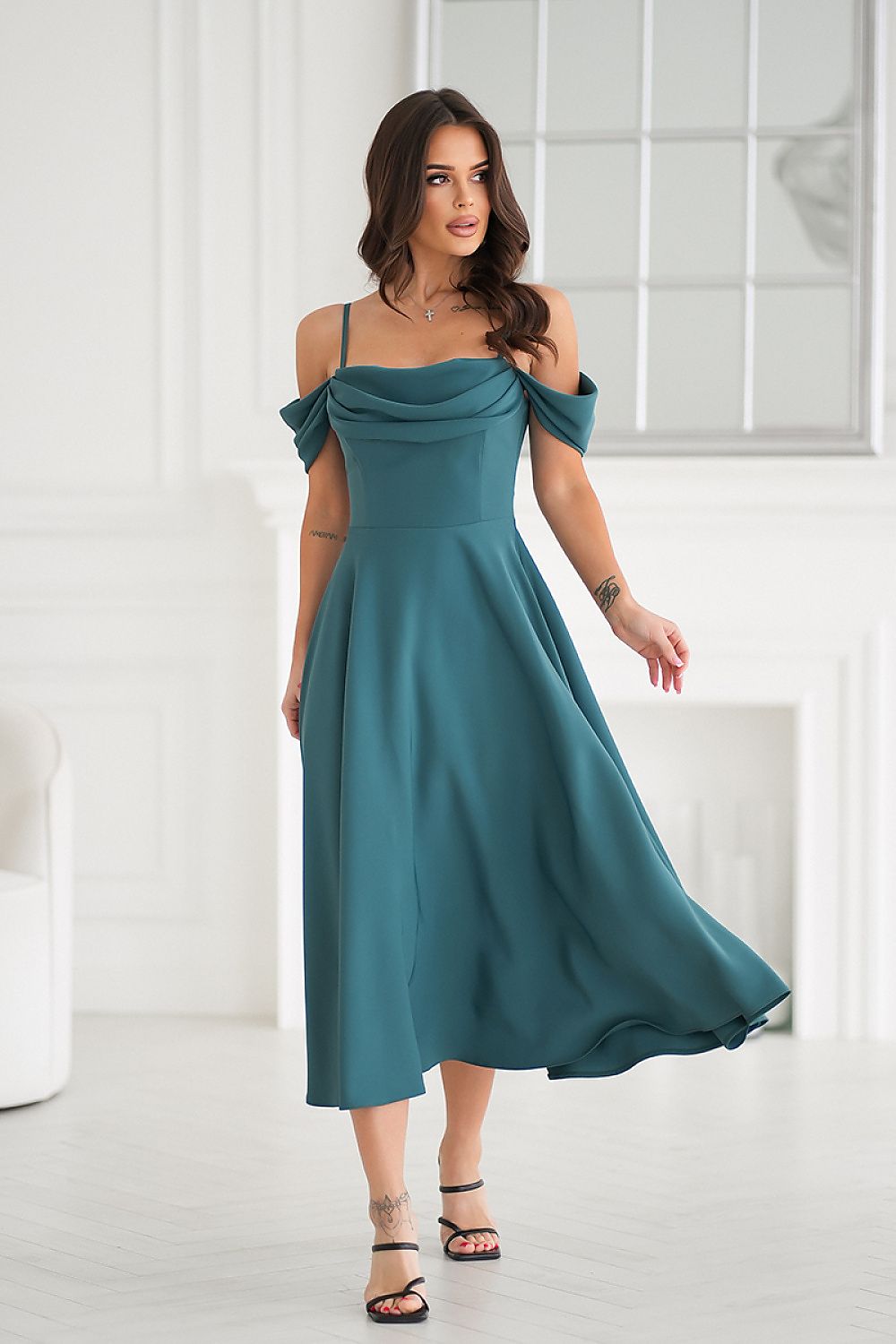 Evening dress model 210733 Bicotone 