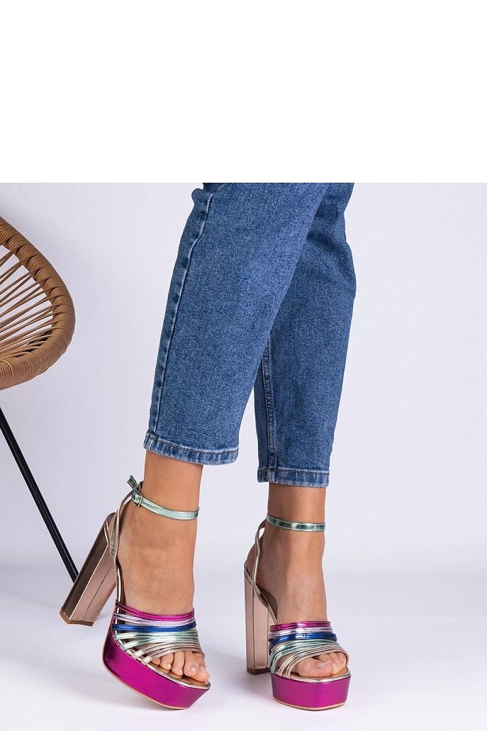  Heel sandals model 214022 PRIMO 