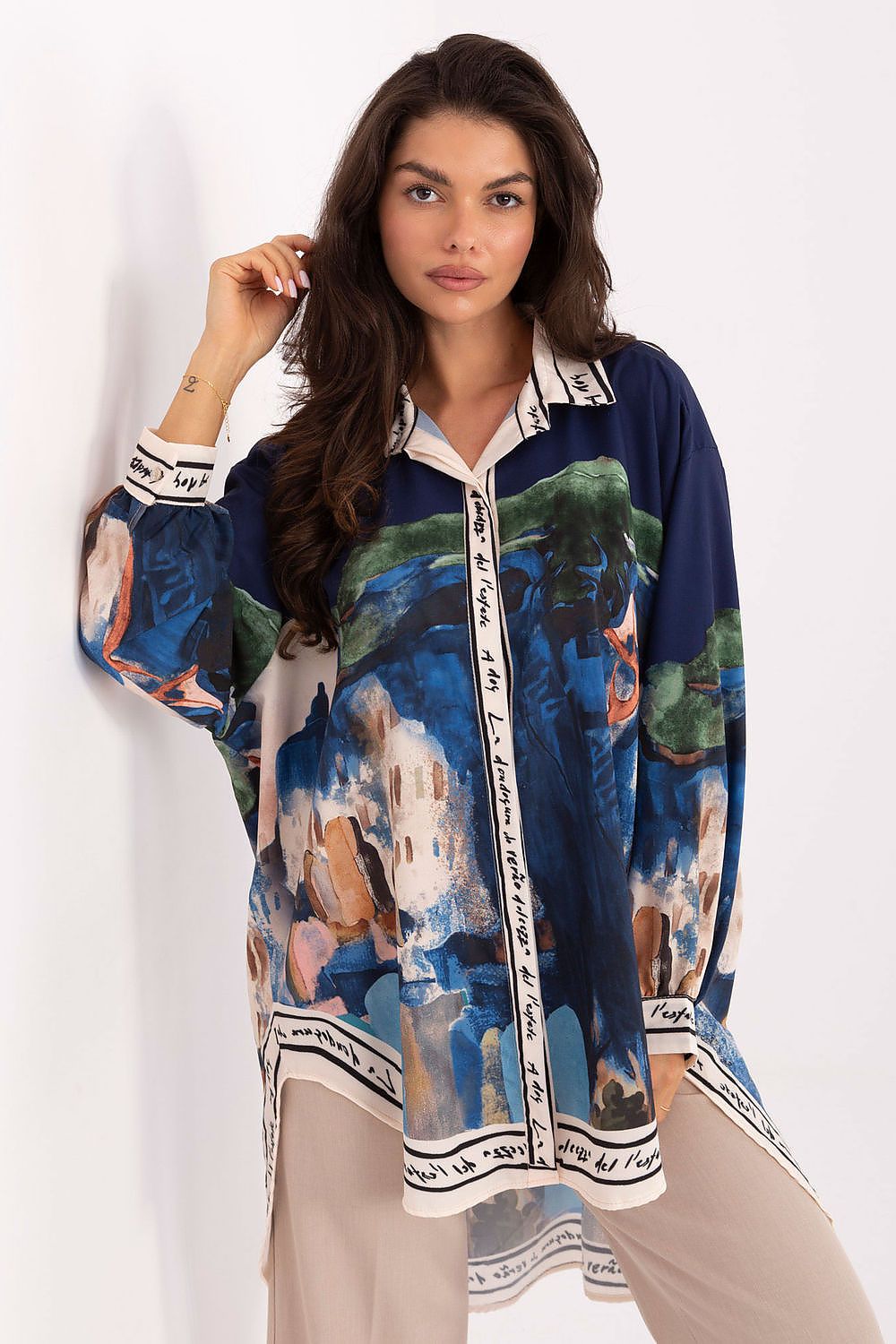  Long sleeve shirt model 218393 Rue Paris 