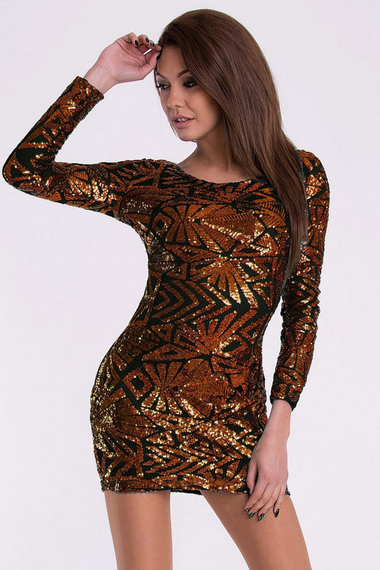  Short dress model 48848 YourNewStyle 