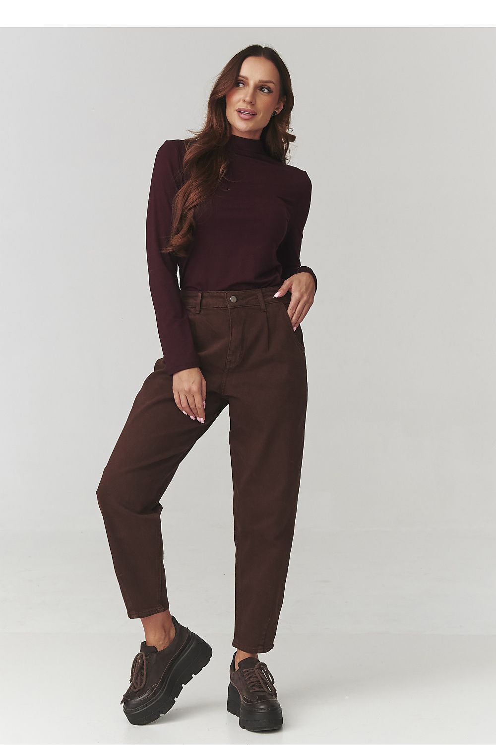  Blouse model 220808 Makadamia 