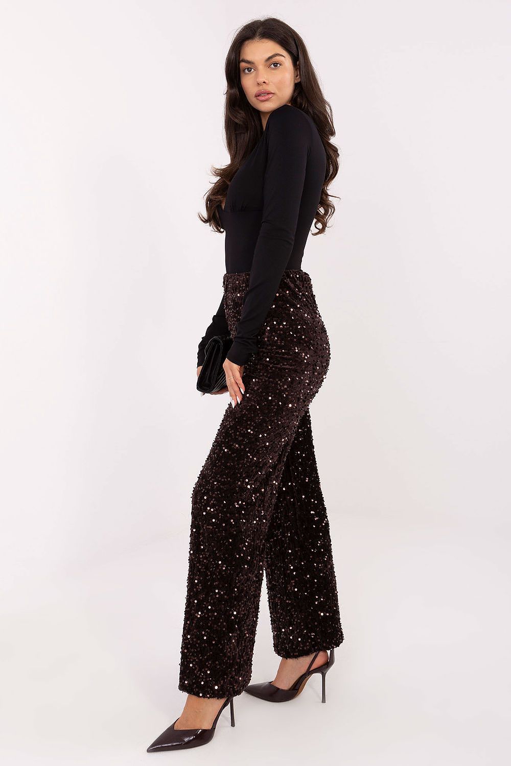  Women trousers model 221570 Italy Moda 