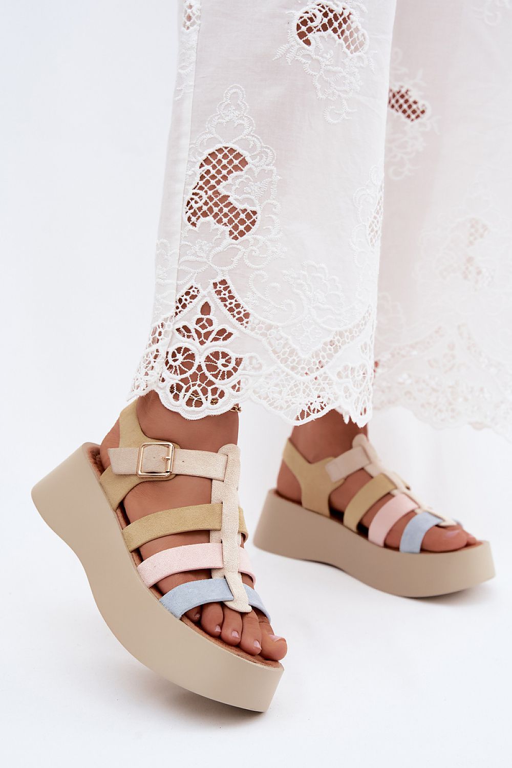  Platform sandals model 228949 Step in style 