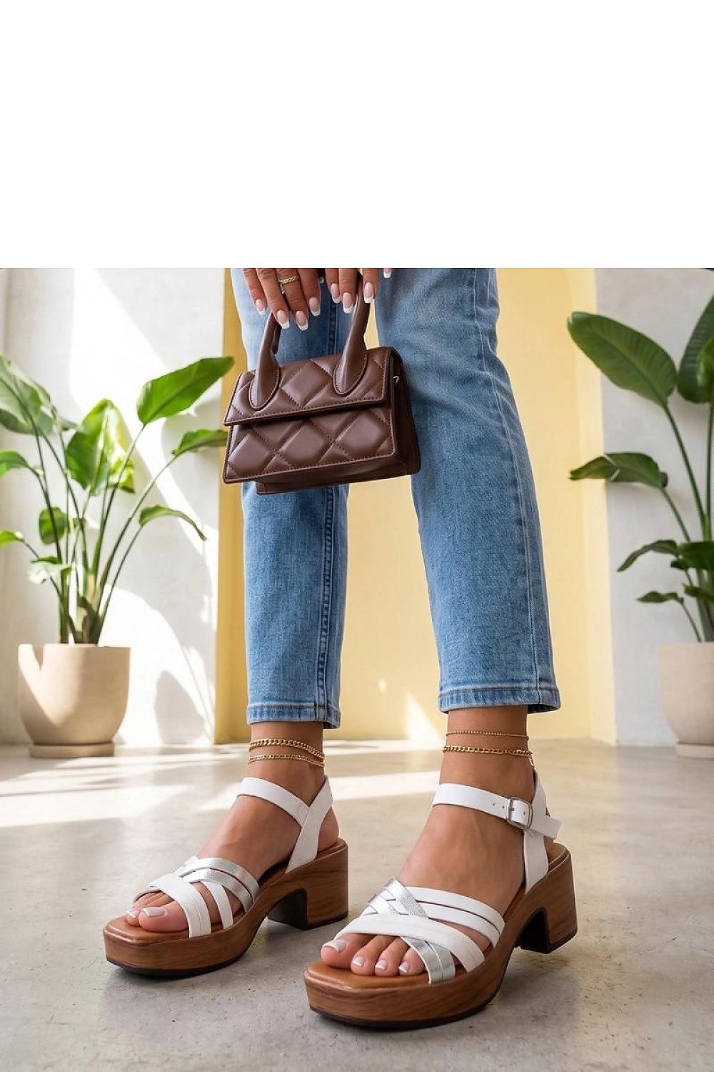  Heel sandals model 229785 Solea 