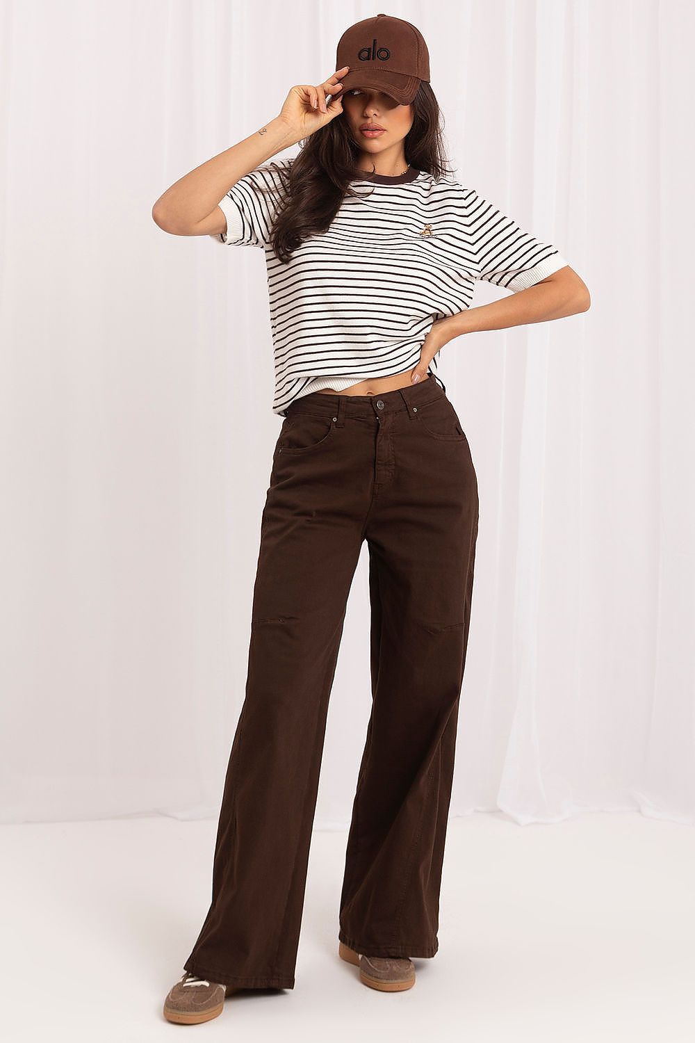  Short sleeve sweater model 230142 Italy Moda 