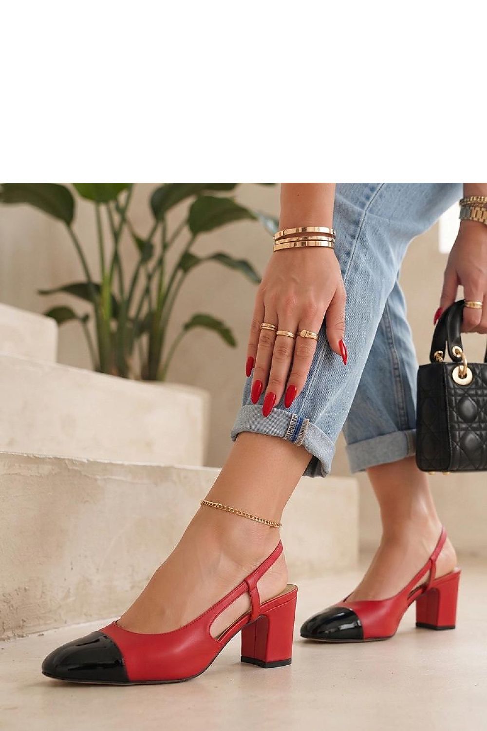  Block heel pumps model 230486 Solea 