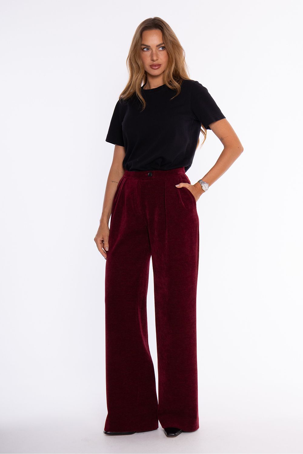  corduroy trousers model 232847 Moe 