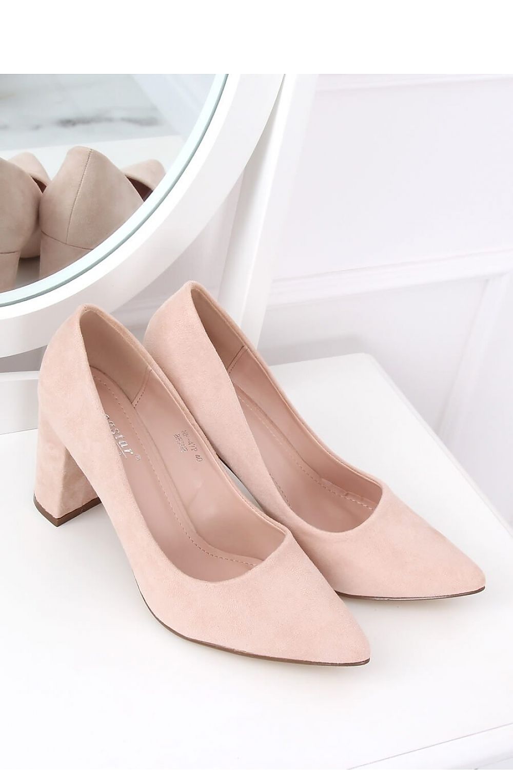  Block heel pumps model 142934 Inello 