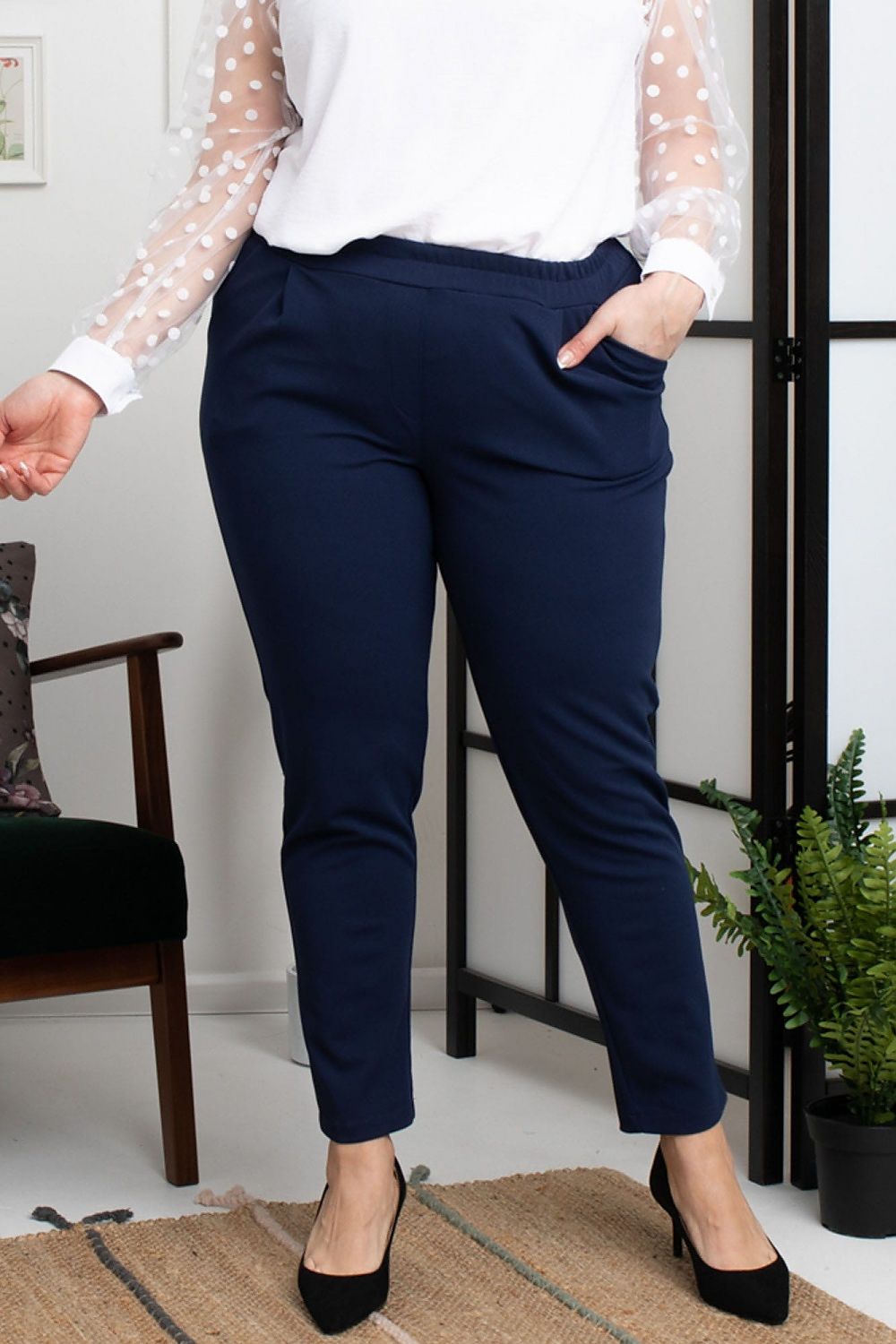  Plus size Trousers model 169232 Karko 