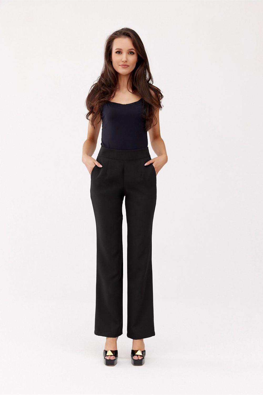  Women trousers model 180742 Roco Fashion 