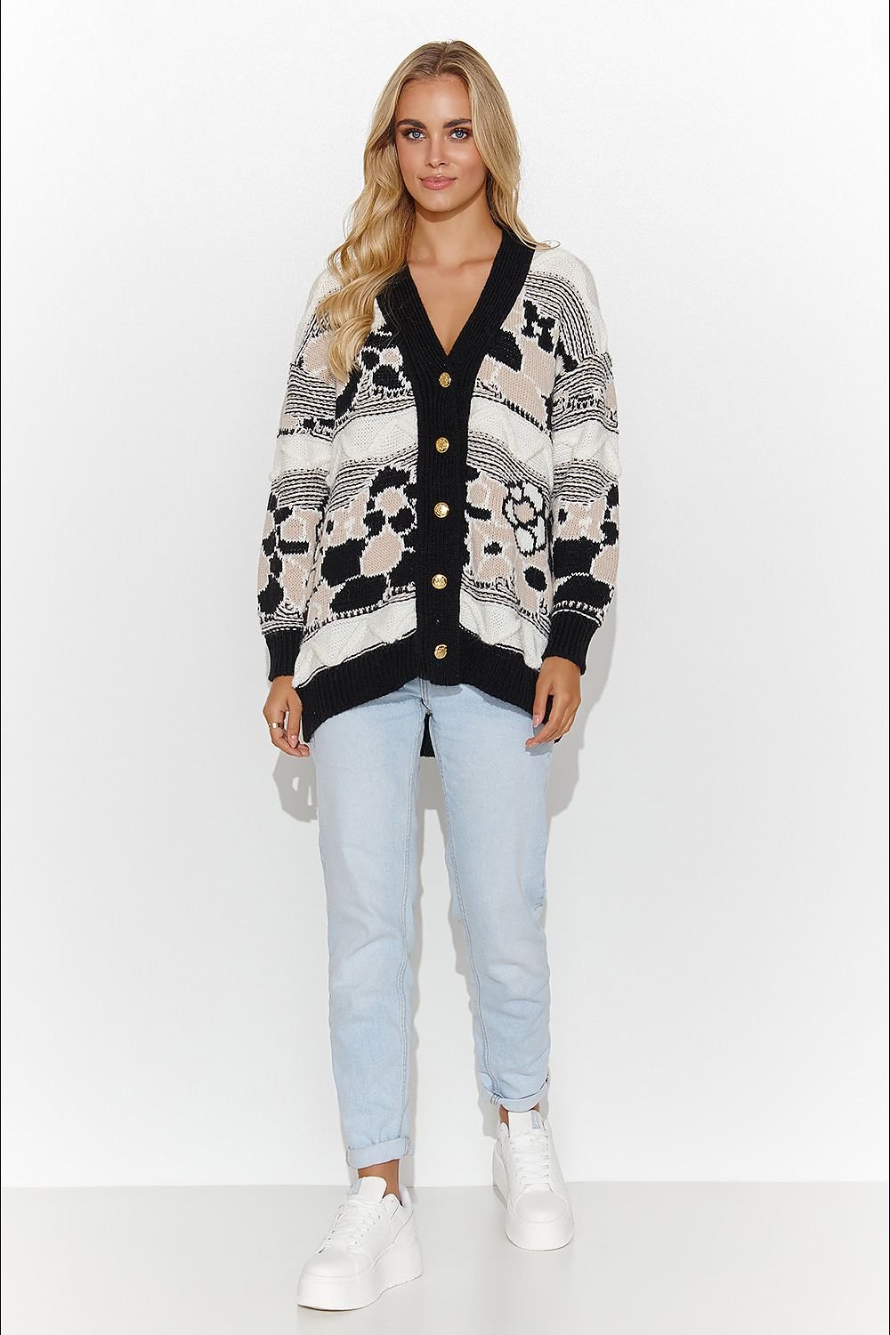 Cardigan model 185288 Makadamia