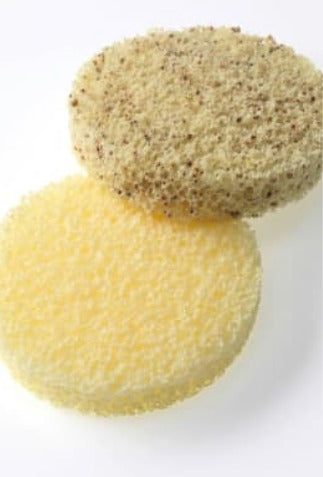 FACIAL CLEANSING & PEELING PAD WITH OLIVE OIL 2 pcs