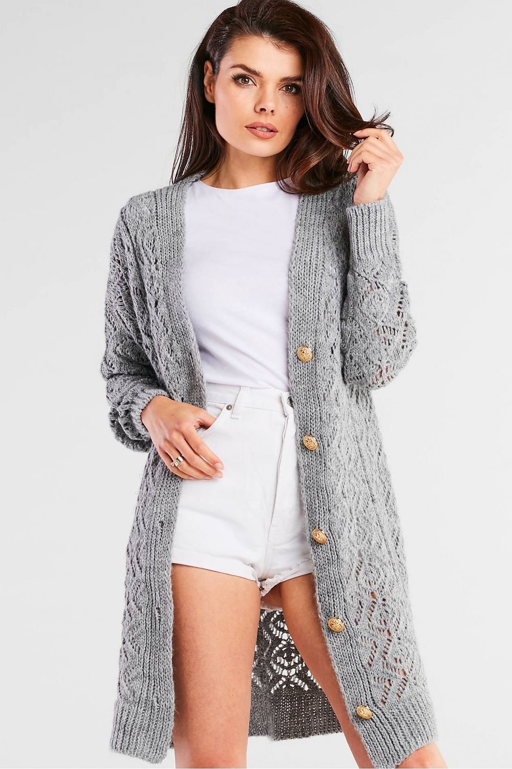 Cardigan model 166853 awama