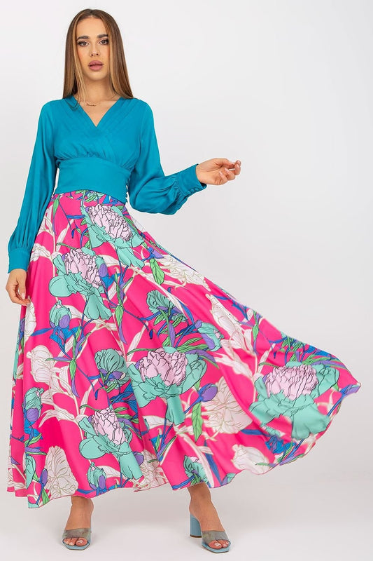 Long skirt model 168129 Rue Paris