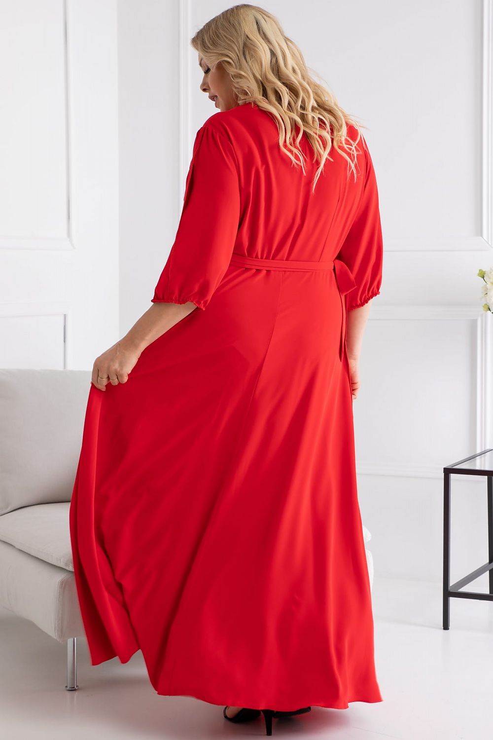 Plus size dress model 168940 Karko